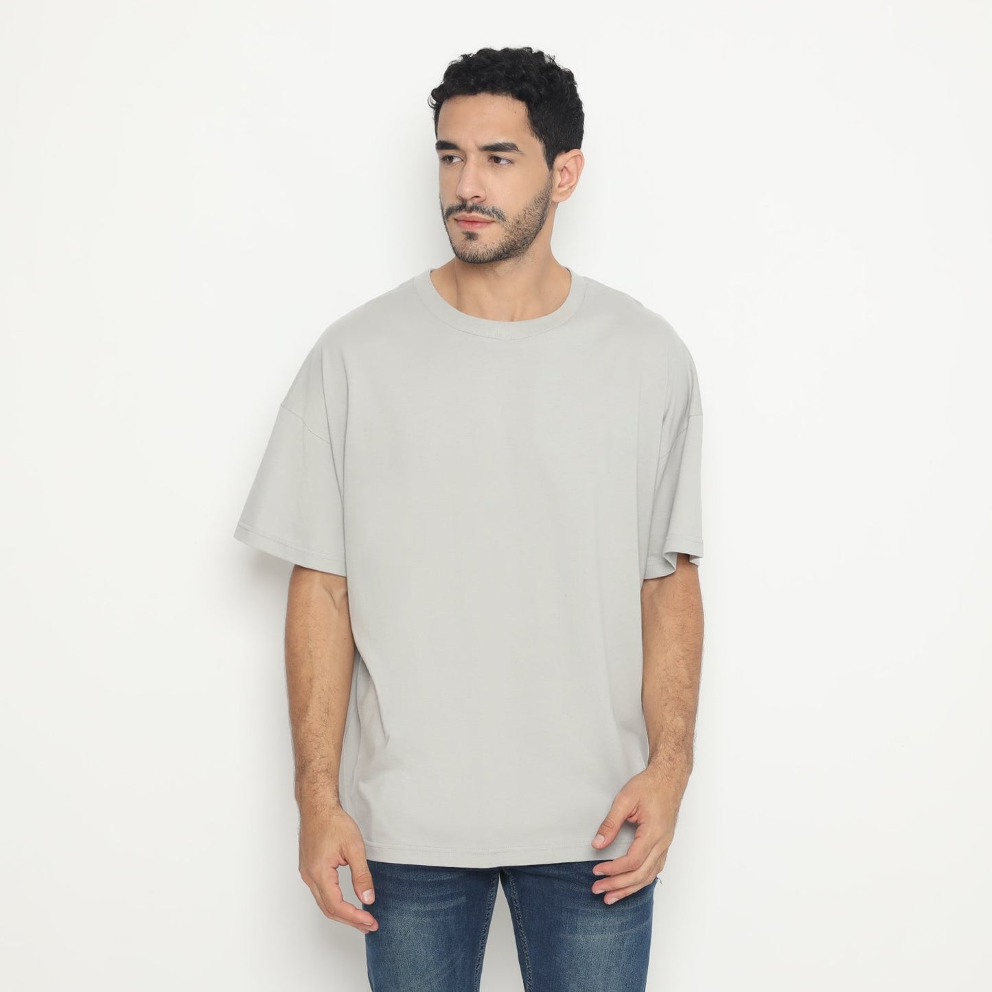 DAXS Boxy T-Shirt Alpha 1 Limited Grey