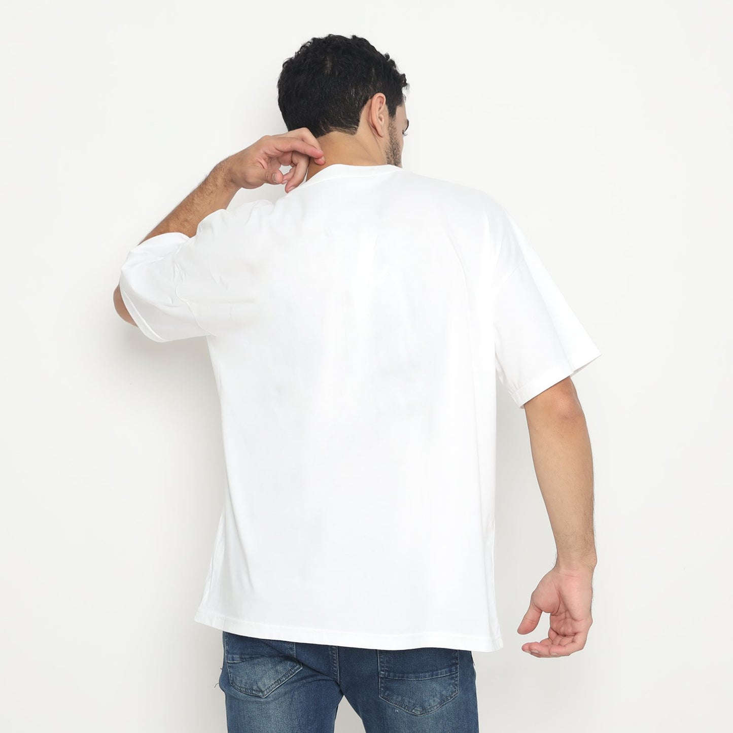 DAXS Boxy T-Shirt Alpha 1 White