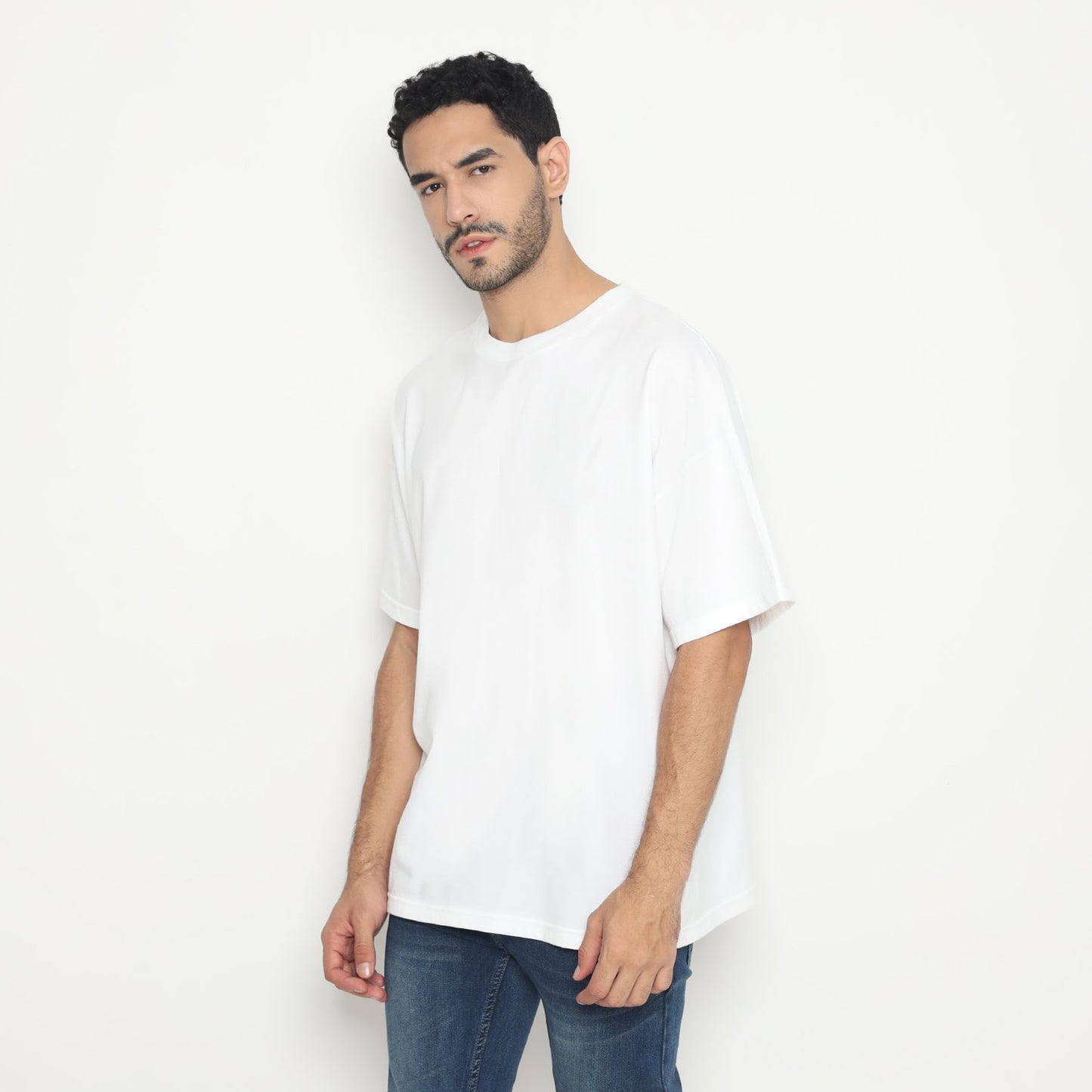 DAXS Boxy T-Shirt Alpha 1 White